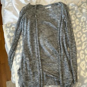Light, long cardigan